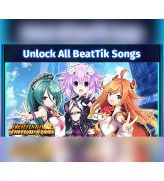 Neptunia Virtual Stars - Unlock All BeatTik Songs DLC Steam Key GLOBAL